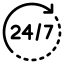خدمات 24 ساعته