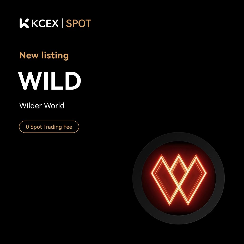 لیست شدن توکن WILD در بازار اسپات صرافی KCEX در مرداد ۱۴۰۴