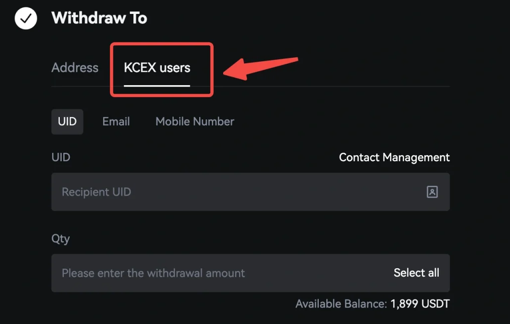 کارمزد برداشت صفر در KCEX