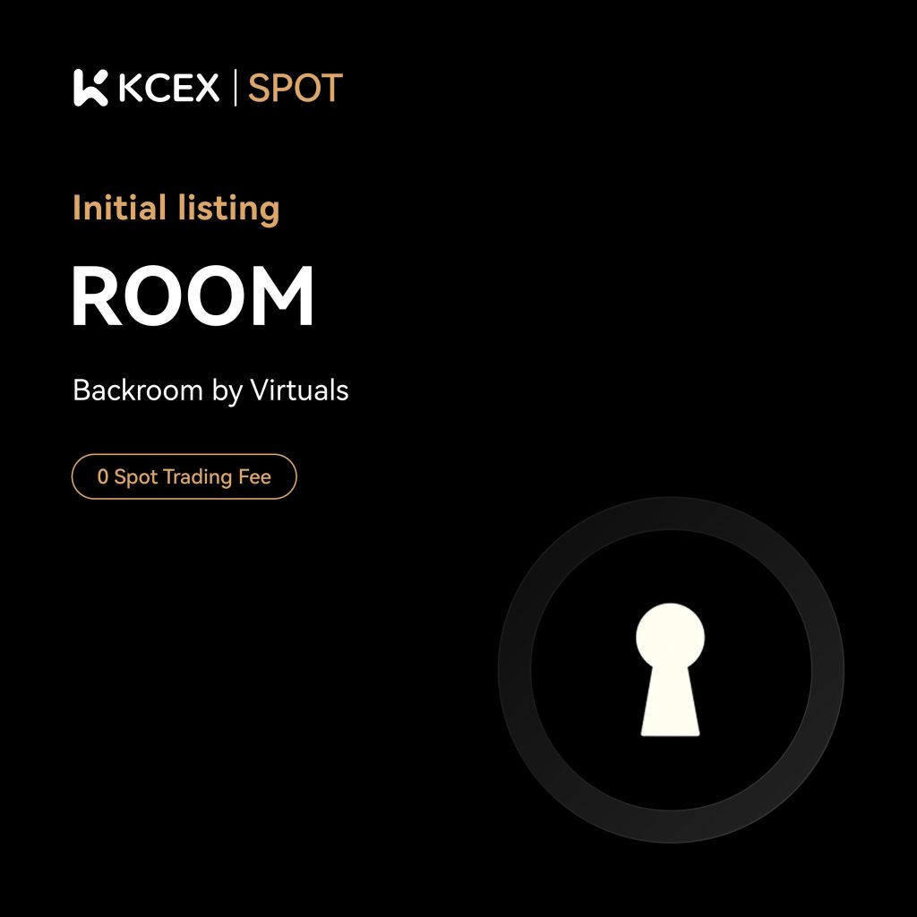 لیست شدن توکن ROOM در بازار اسپات صرافی KCEX در مرداد ۱۴۰۴