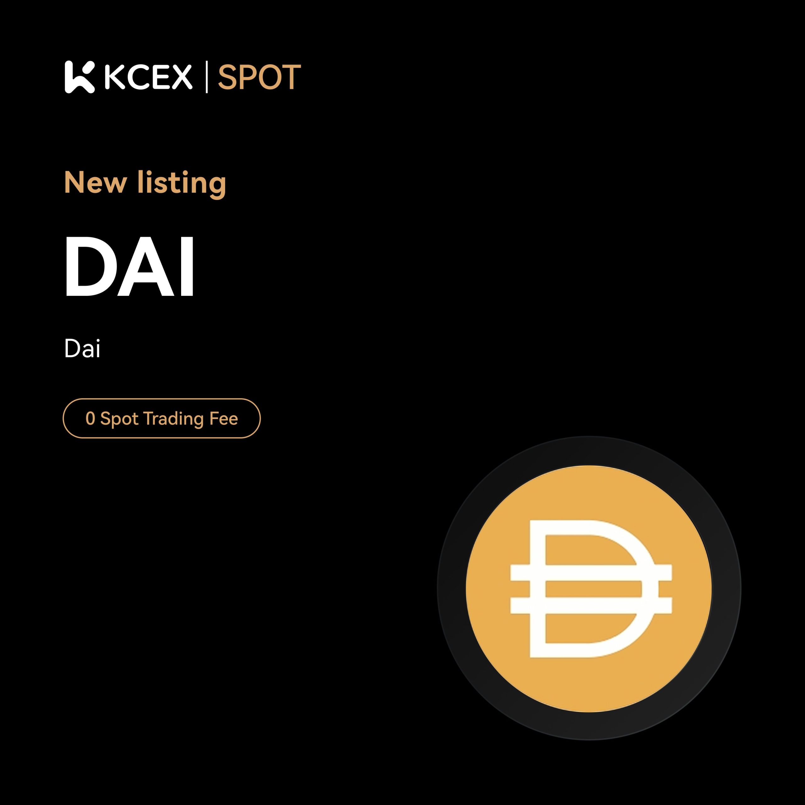 لیست شدن توکن‌های DAI و APEX در صرافی کی سی ای ایکس در سپتامبر ۲۰۲۵