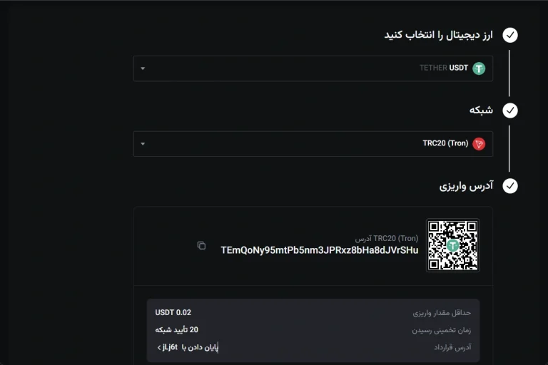 واریز KCEX