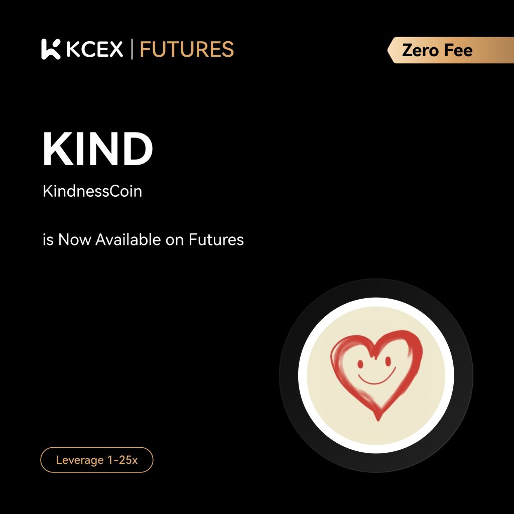 تصویر معاملات فیوچرز توکن KIND در صرافی کی سی ای ایکس