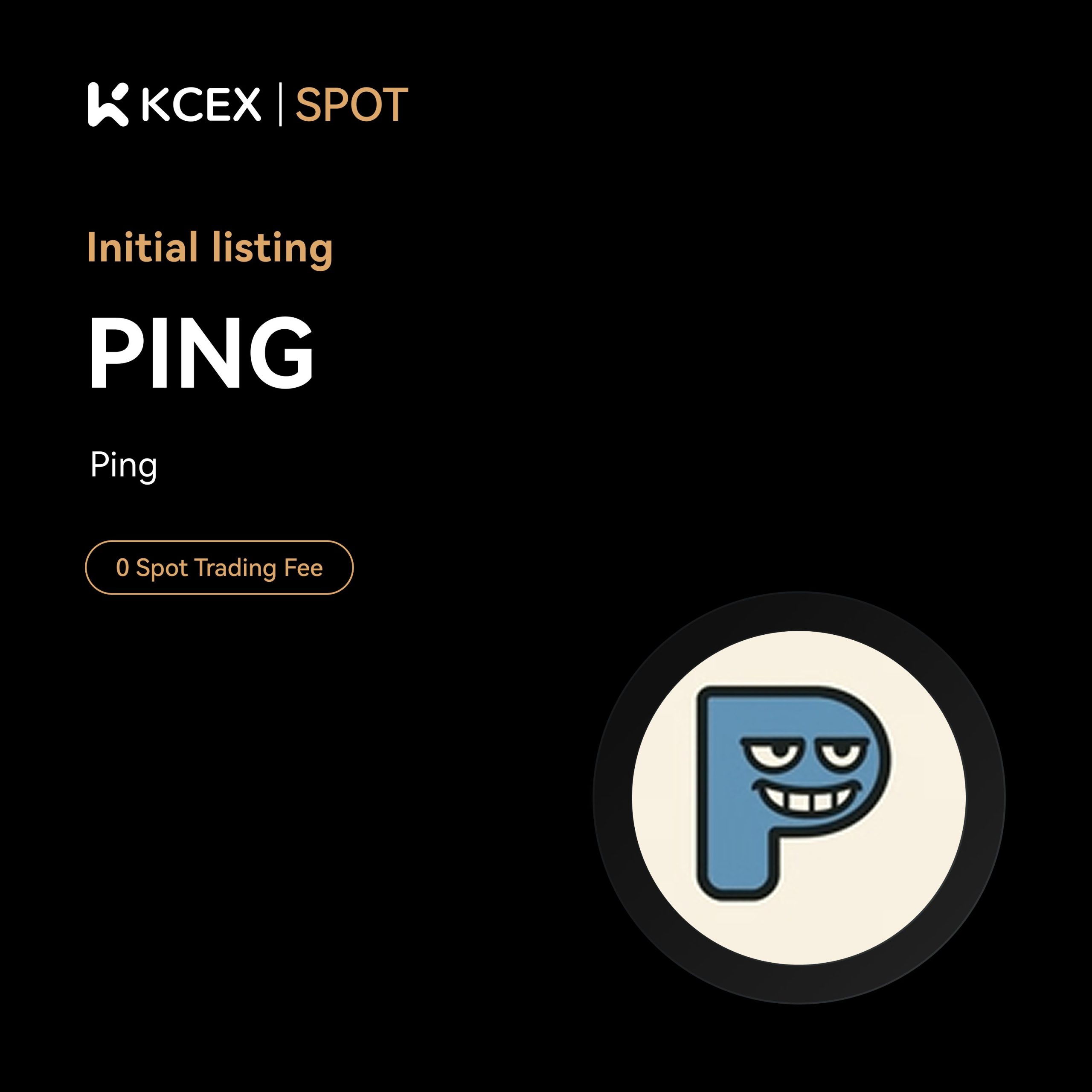 آغاز معاملات توکن PING در صرافی کی سی ای ایکس در آبان ۱۴۰۴