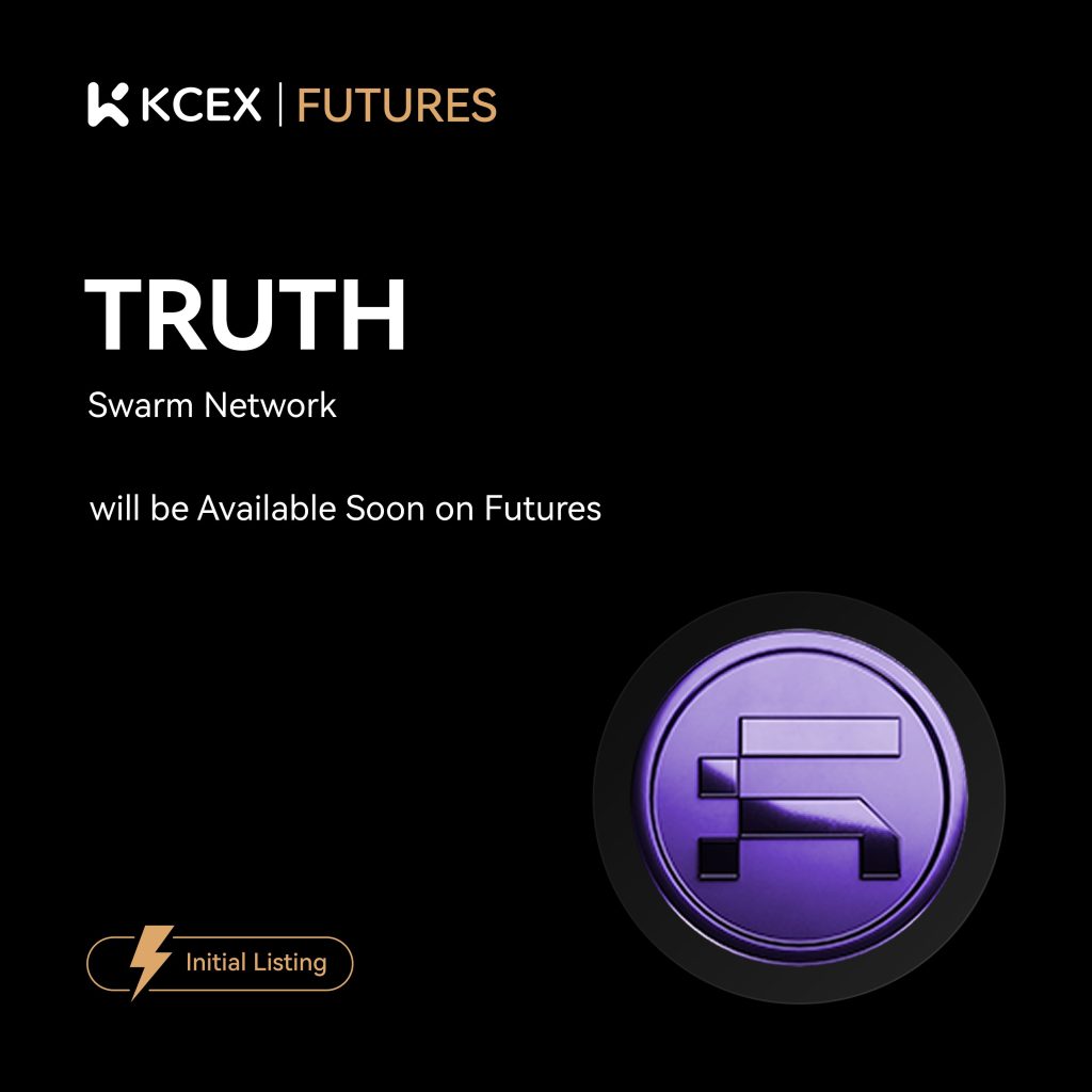 لیست شدن توکن TRUTH در فیوچرز صرافی کی سی ای ایکس