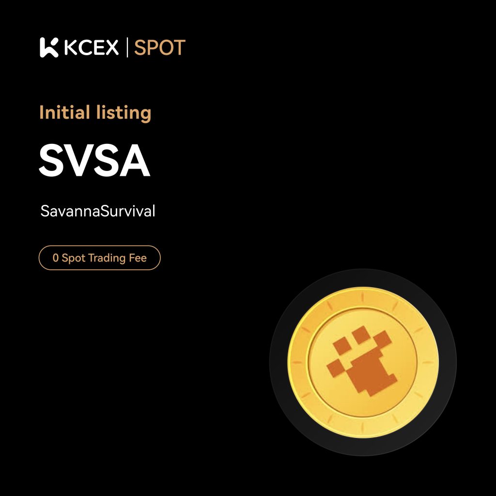 آغاز لیست شدن توکن SVSA در بازارهای اسپات و فیوچرز کی سی ای ایکس در مهر ۱۴۰۴