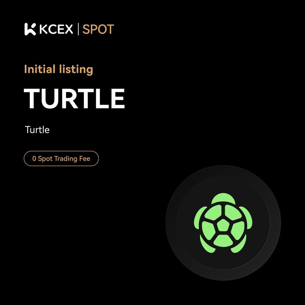 لیست شدن توکن TURTLE در صرافی کی سی ای ایکس در اکتبر ۲۰۲۵
