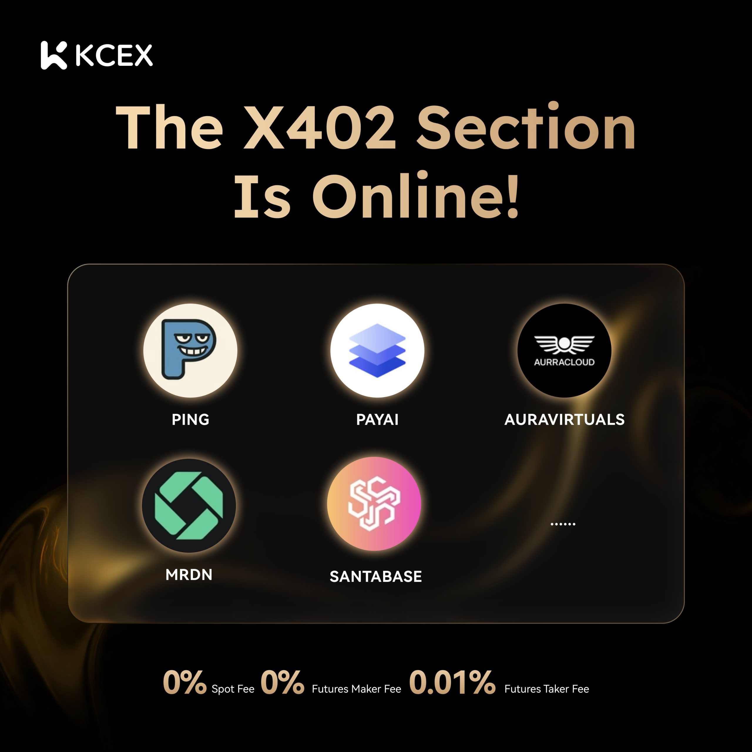 افزوده شدن بخش X402 به صرافی کی سی ای ایکس در ۲۹ اکتبر ۲۰۲۵