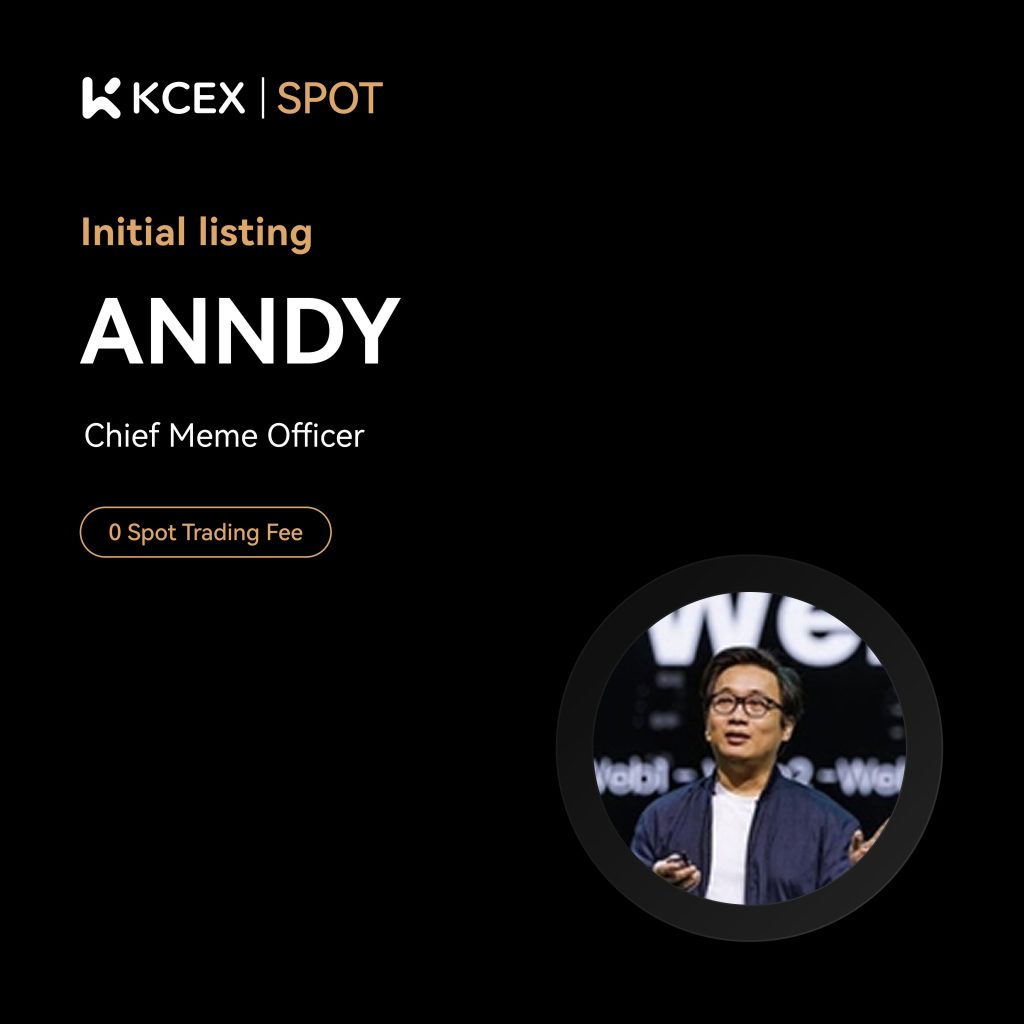 افزوده شدن توکن ANNDY به صرافی کی سی ای ایکس در تاریخ ۱۸ اکتبر ۲۰۲۵