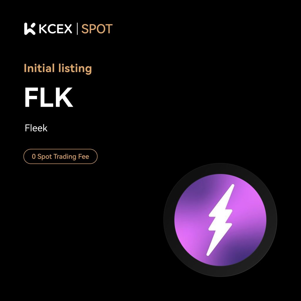 لیست شدن توکن FLK در صرافی کی سی ای ایکس در مهر ۱۴۰۴