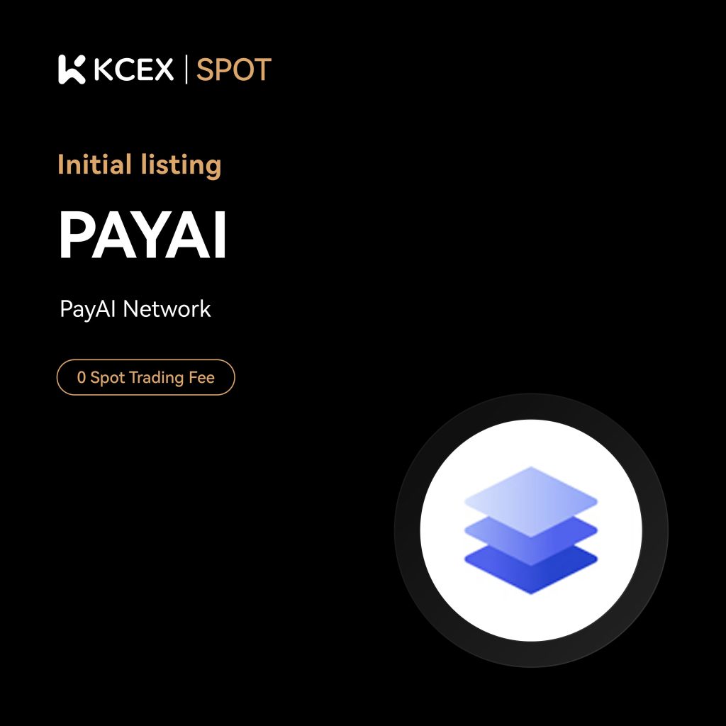 تصویر توکن PAYAI در بازار اسپات کی سی ای ایکس