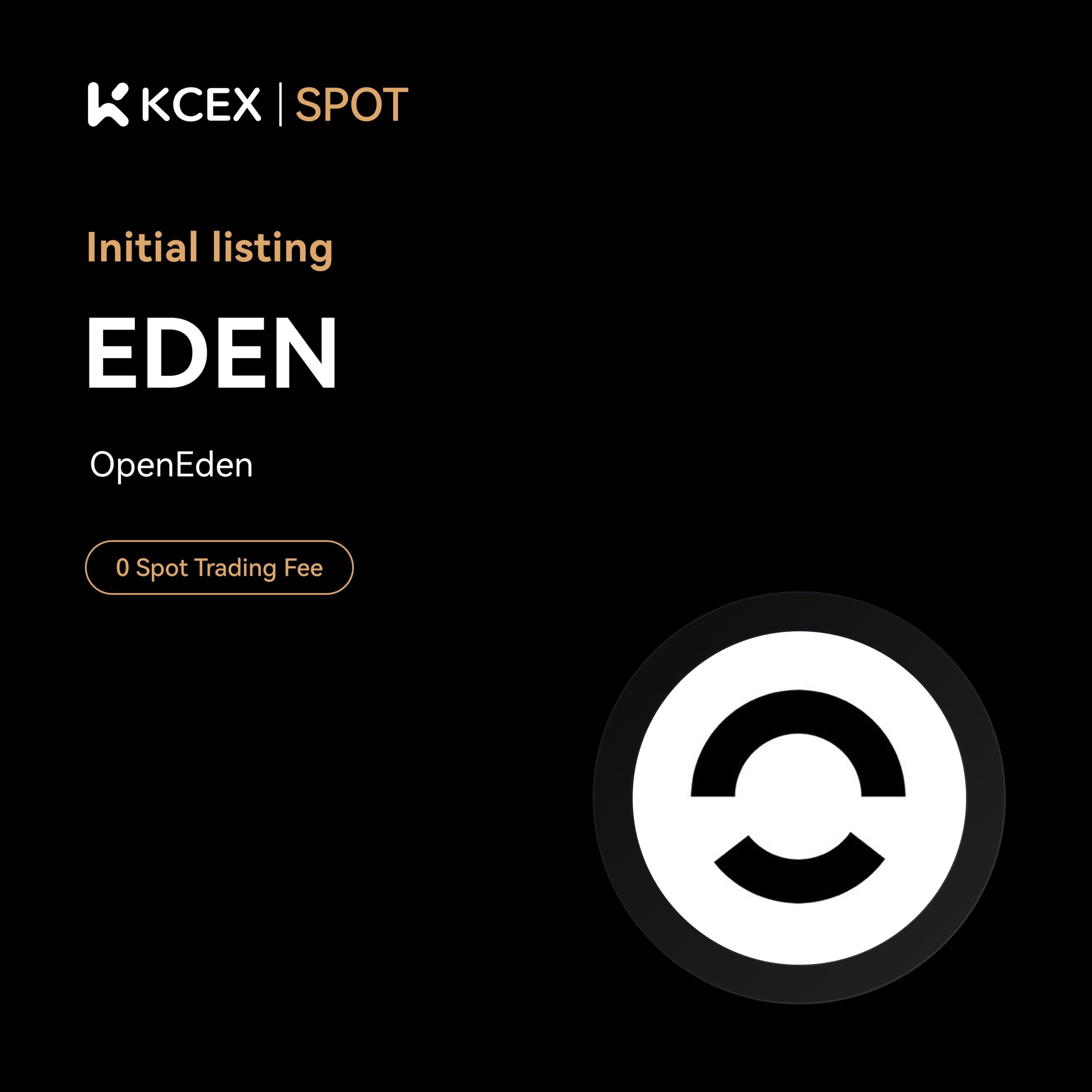 آغاز معاملات توکن EDEN در صرافی کی سی ای ایکس در مهر ۱۴۰۴