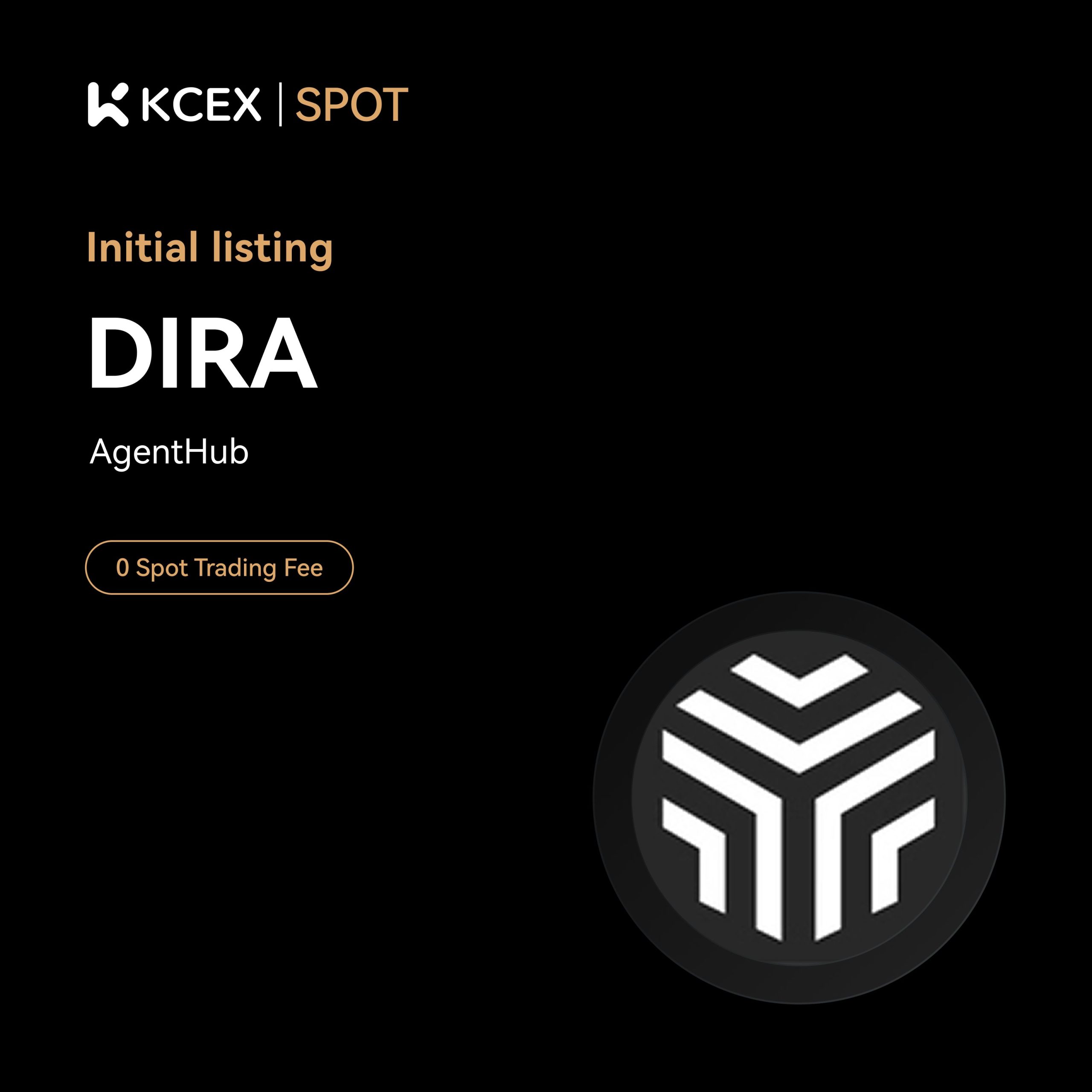 ورود توکن DIRA به بازار اسپات کی سی ای ایکس در ۵ آبان ۱۴۰۴