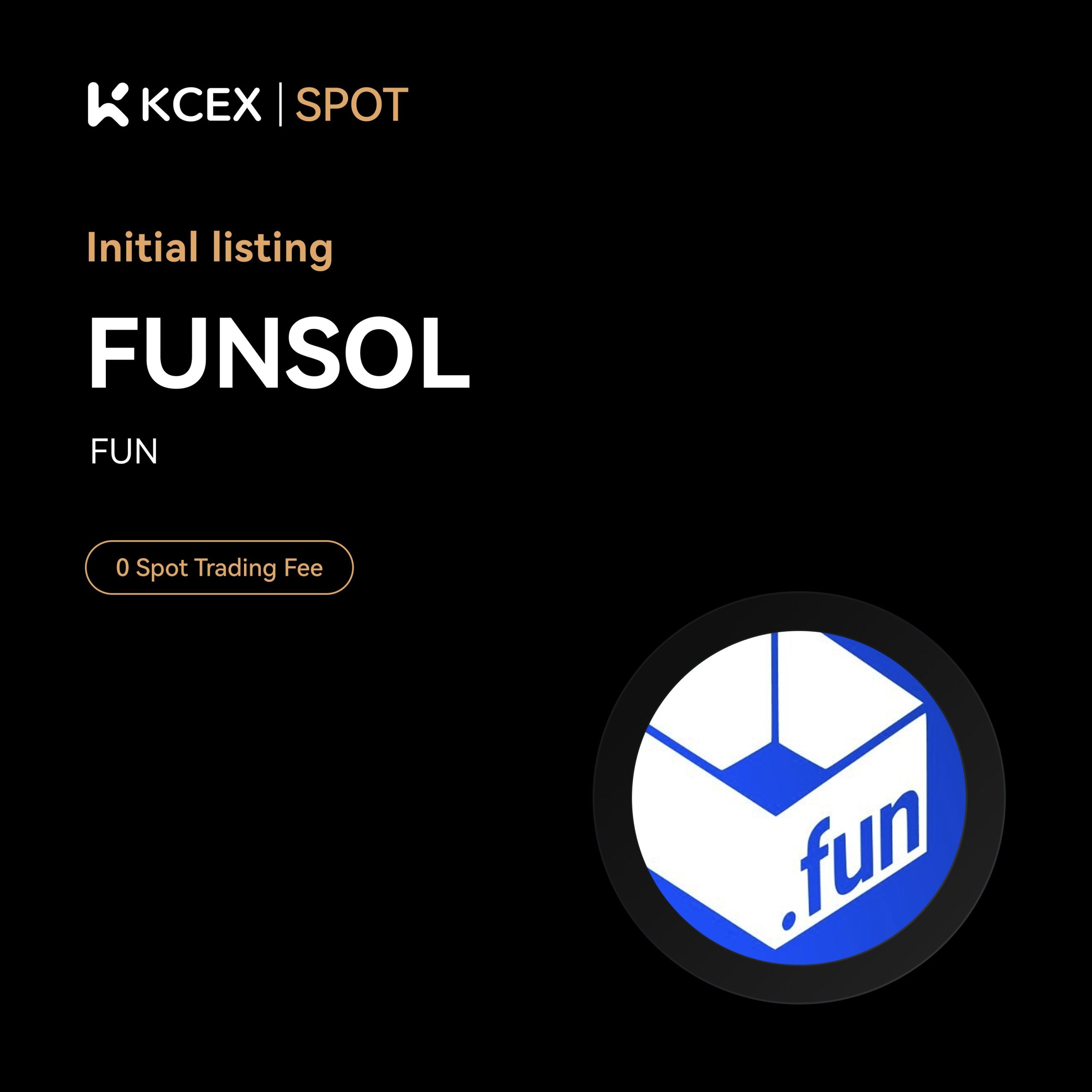 آغاز معاملات توکن FUNSOL در بازارهای کی سی ای ایکس در ۲۹ اکتبر ۲۰۲۵