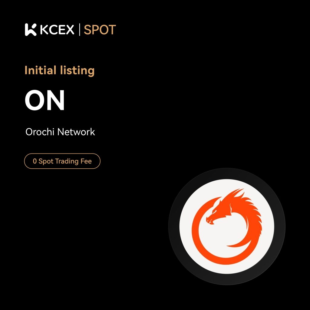 لیست شدن توکن ON اوروچی در صرافی کی سی ای ایکس در آبان ۱۴۰۴