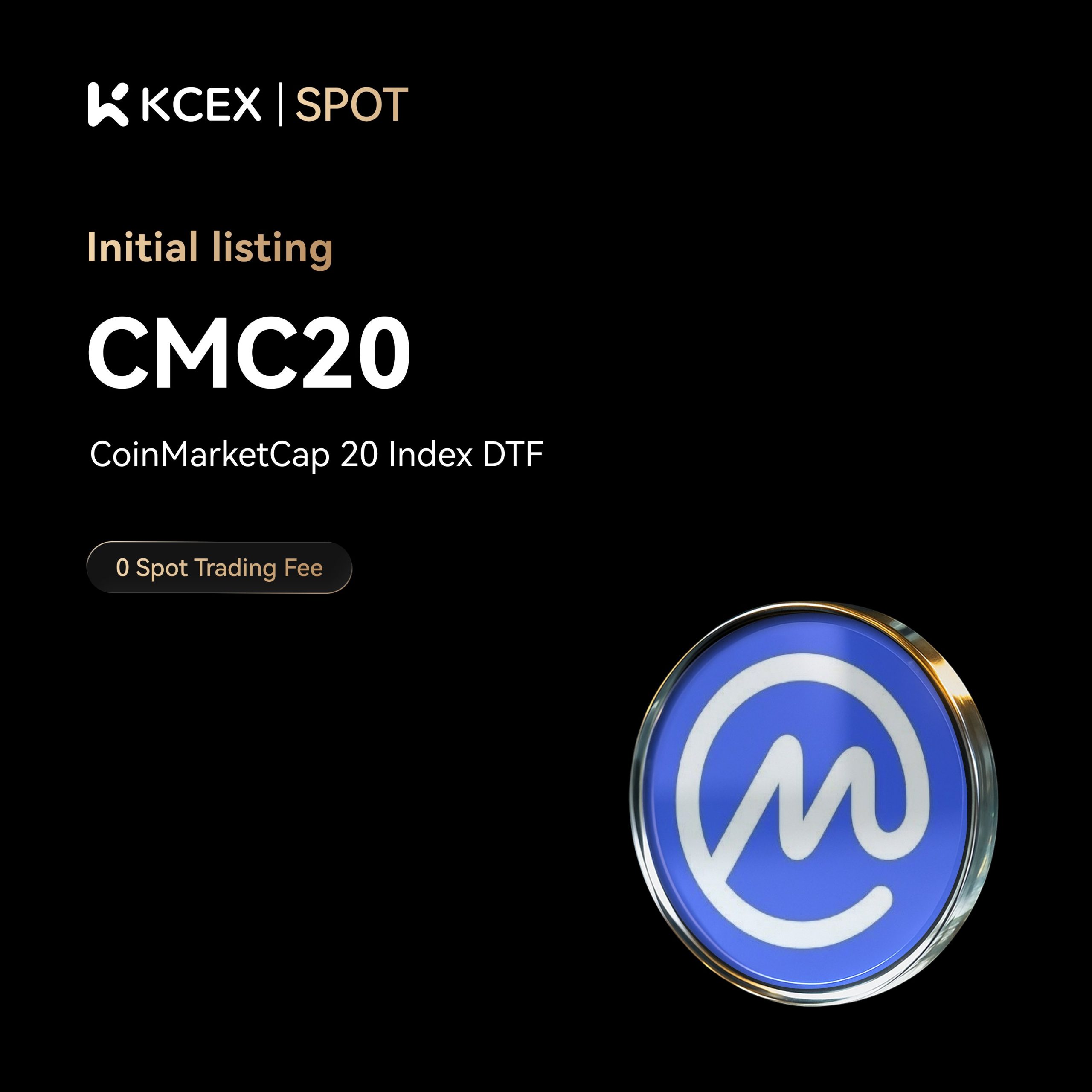 افزوده شدن توکن CMC20 به صرافی کی سی ای ایکس در نوامبر ۲۰۲۵