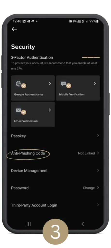 آنتی فیشینگ کد چیست در موبایل