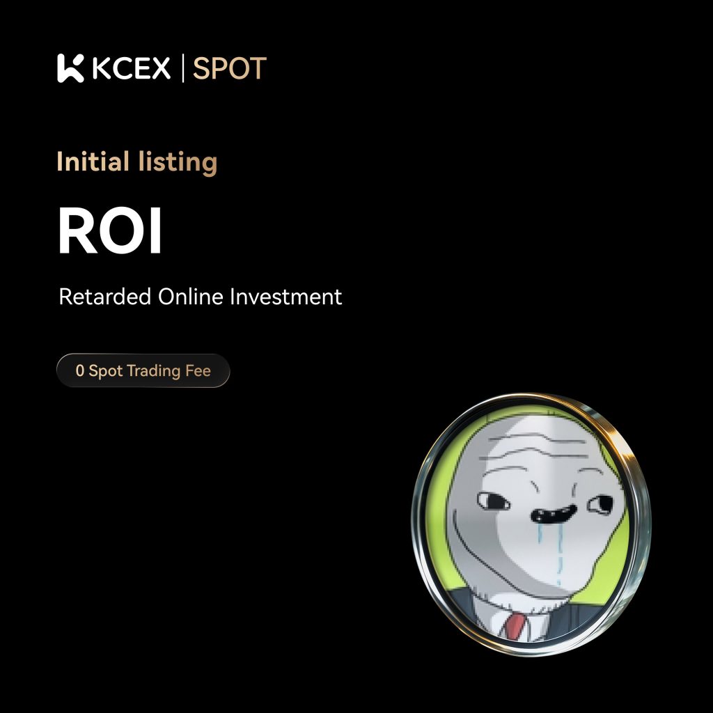 آغاز معاملات توکن ROI در صرافی کی سی ای ایکس در ۱۰ نوامبر ۲۰۲۵