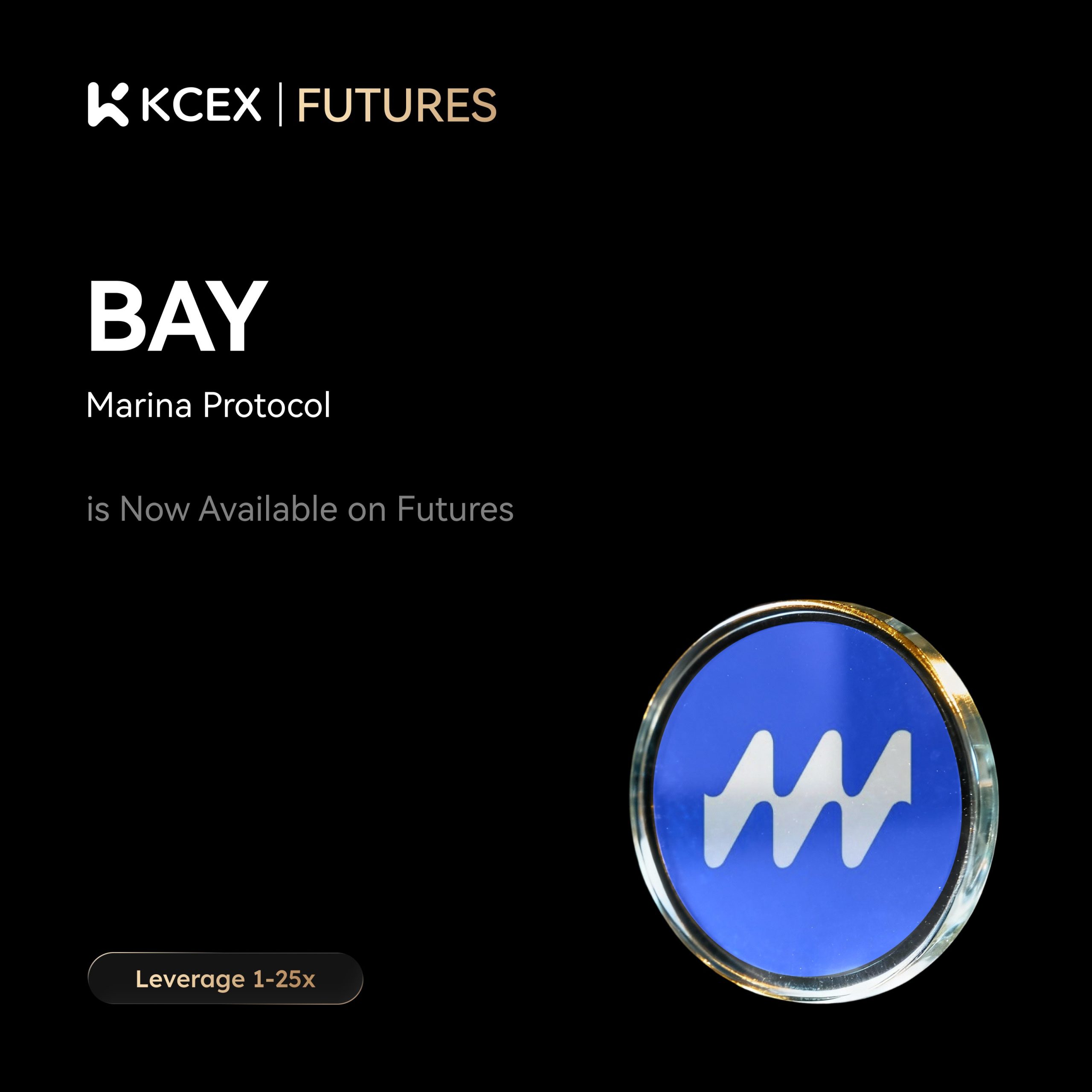 معاملات فیوچرز دائمی توکن BAY در صرافی کی سی ای ایکس در سوم نوامبر ۲۰۲۵