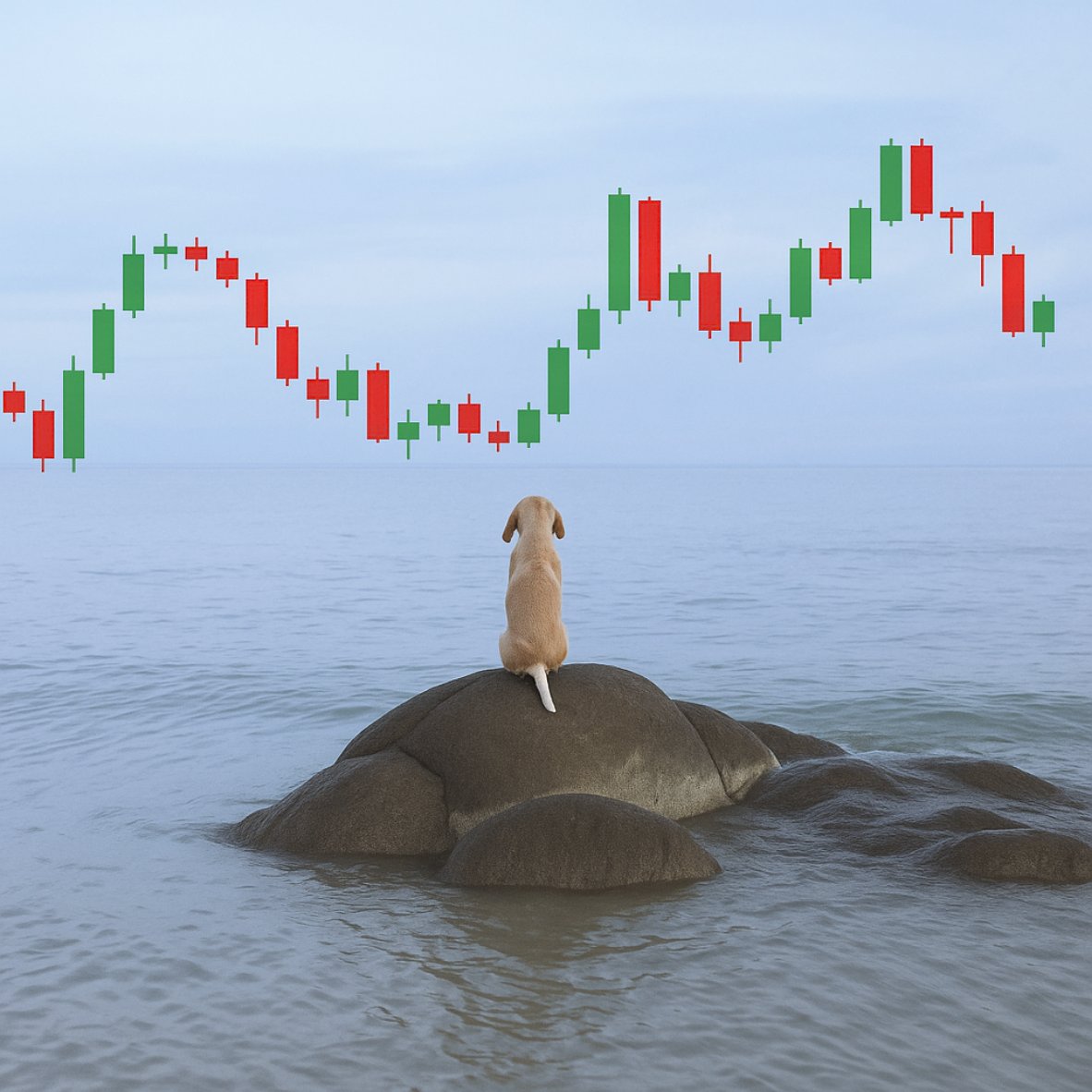 علامات افزایش قیمت و شمعهای سبز در معاملات صرافی کی سی ای ایکس