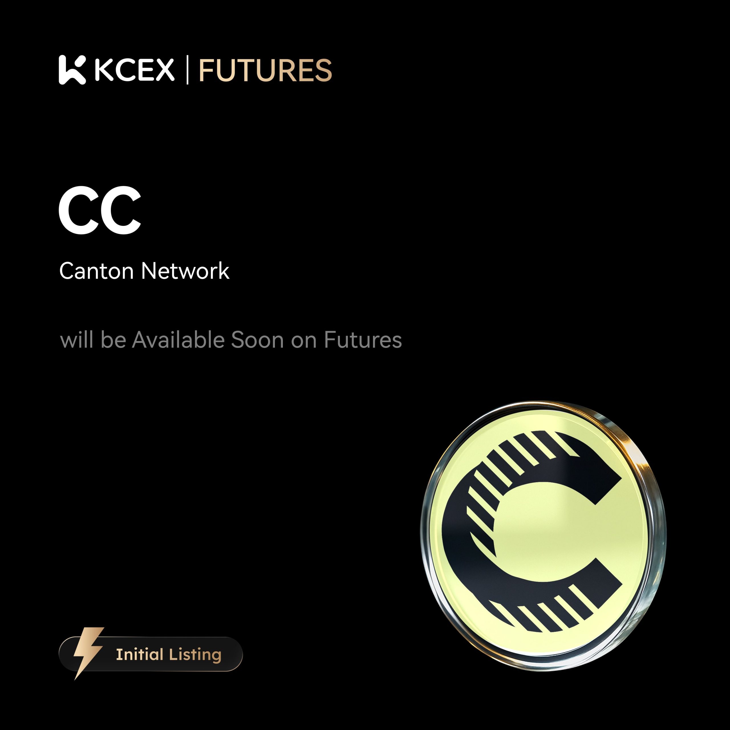 لیست شدن معاملات فیوچرز دائمی توکن CC در صرافی کی سی ای ایکس
