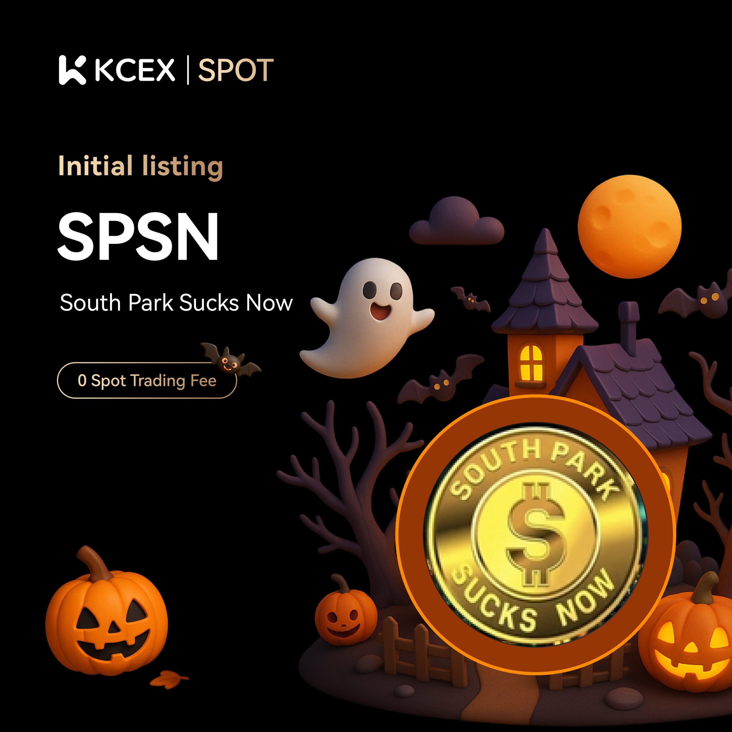 لیست شدن توکن SPSN در صرافی کی سی ای ایکس در ۱ نوامبر ۲۰۲۵