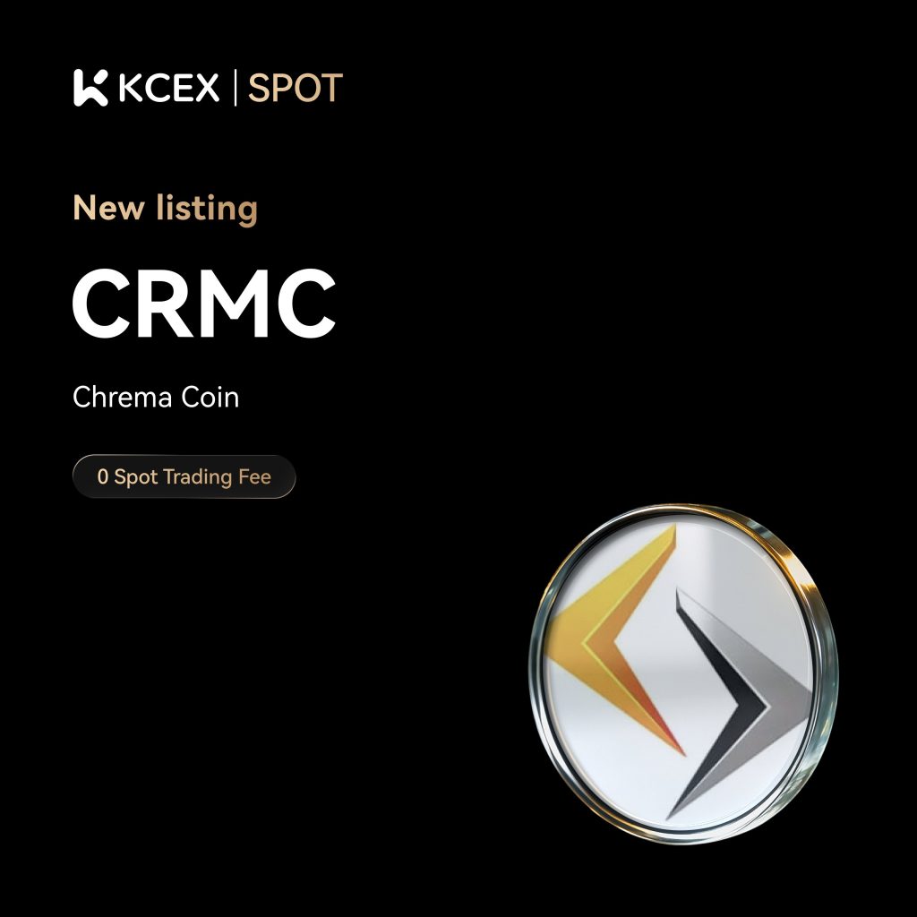 لیست شدن توکن CRMC در بازار اسپات صرافی کی سی ای ایکس در آبان ۱۴۰۴