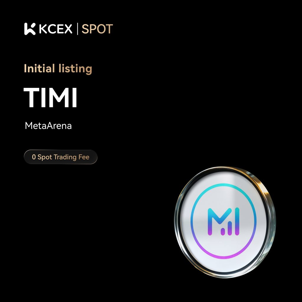 آغاز معاملات توکن TIMI در بازار اسپات کی سی ای ایکس