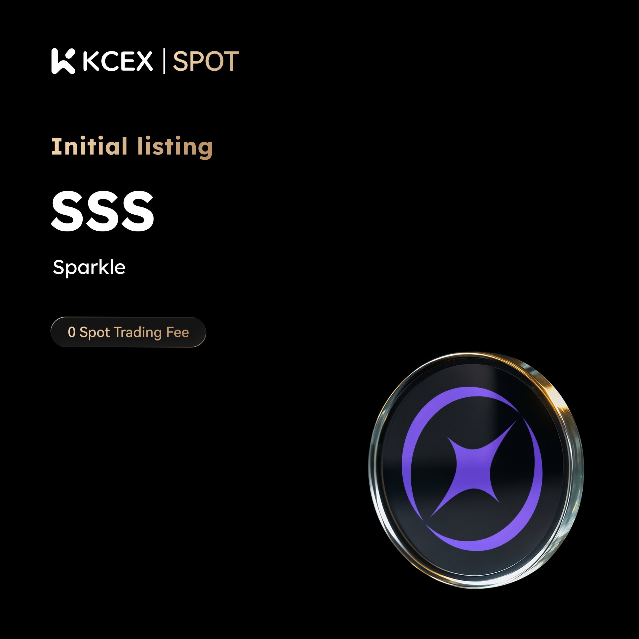 لیست شدن توکن SSS در بازار اسپات صرافی کی سی ای ایکس