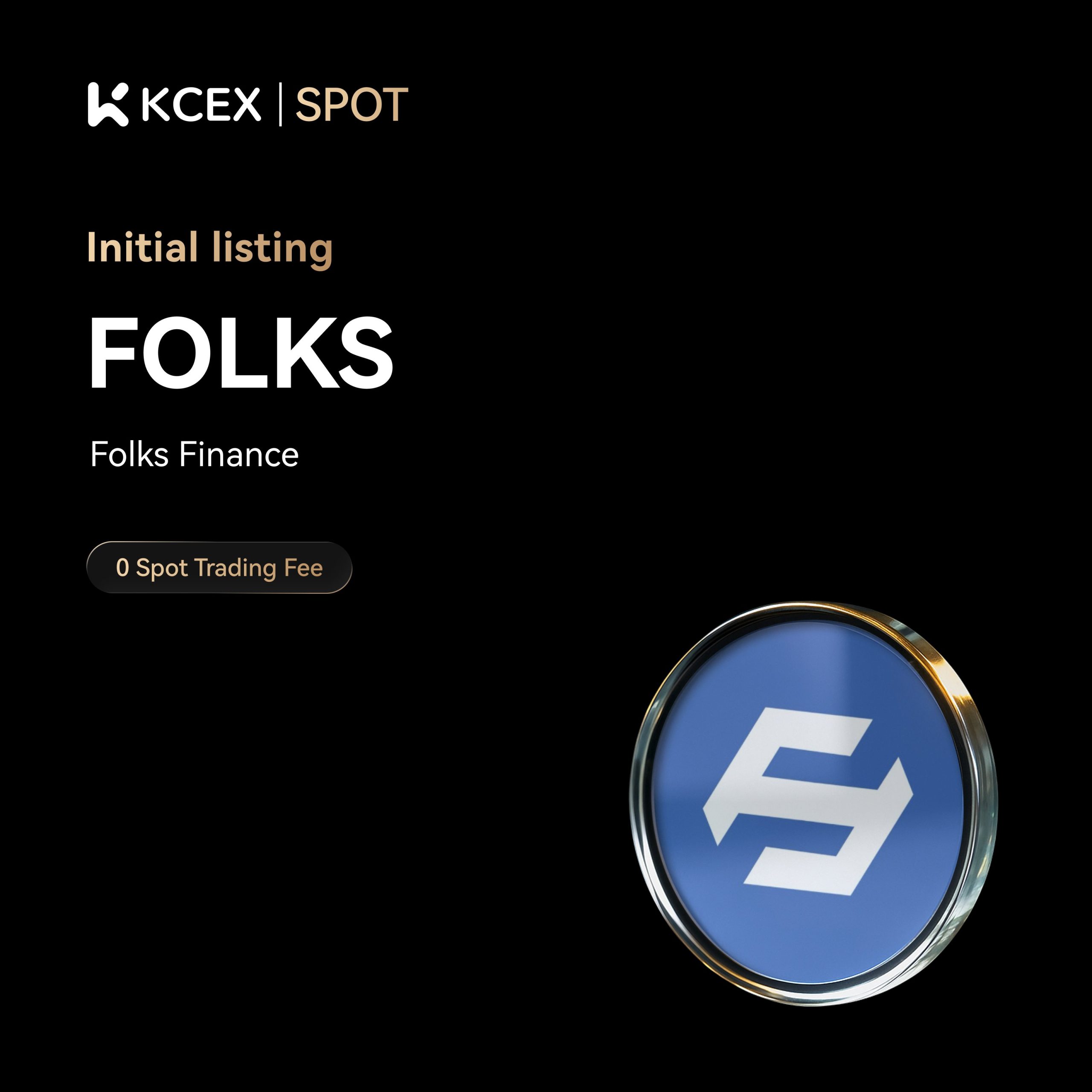 شروع معاملات توکن FOLKS در صرافی کی سی ای ایکس از ۱۵ آبان ۱۴۰۴