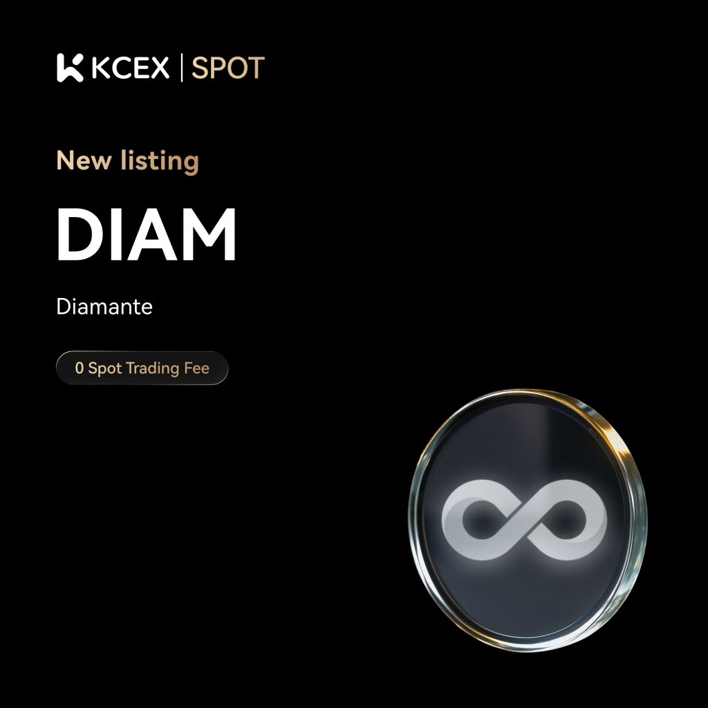معرفی و آغاز معاملات توکن DIAM در صرافی کی سی ای ایکس