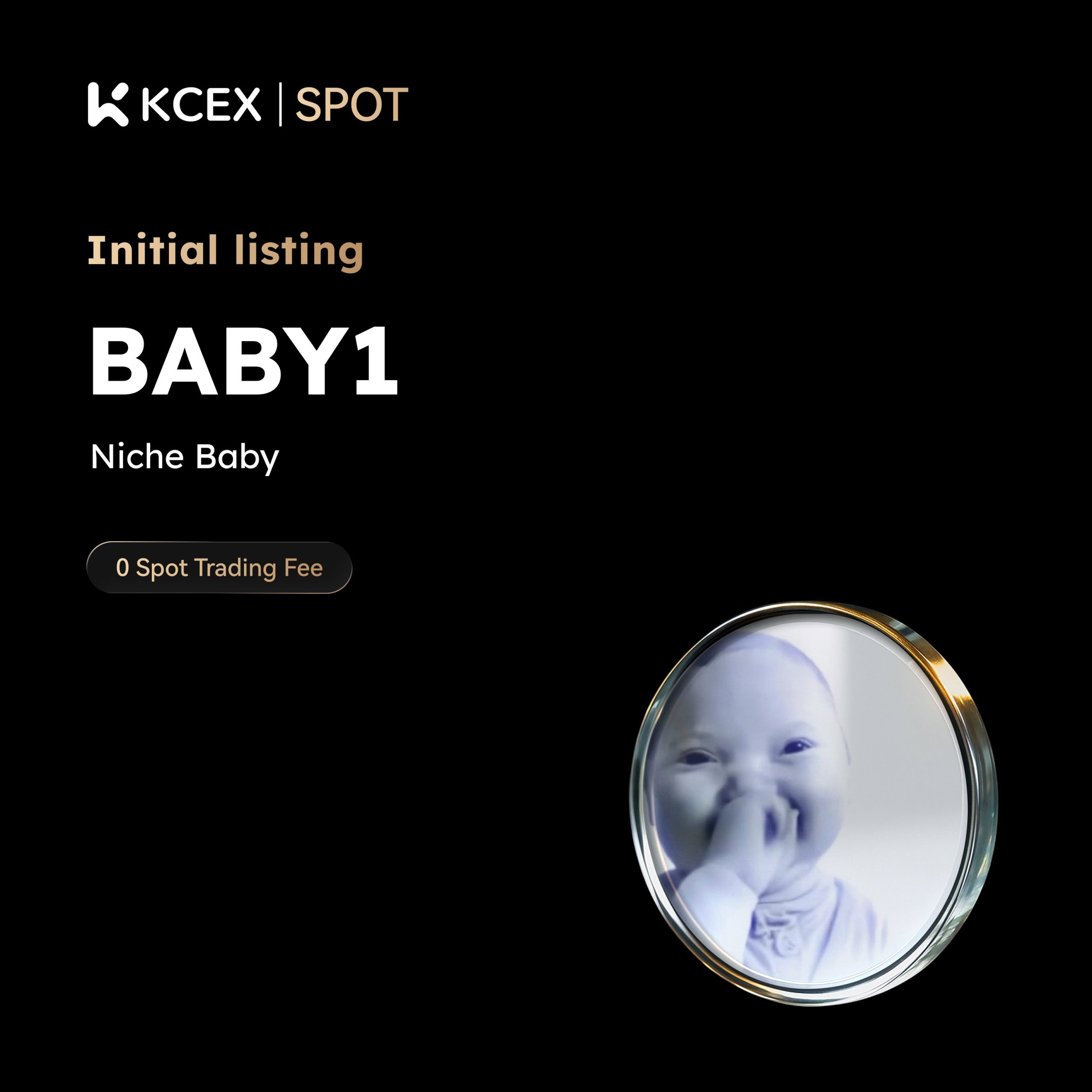 لیست شدن توکن BABY1 در صرافی کی سی ای ایکس در تاریخ ۲۶ نوامبر ۲۰۲۵