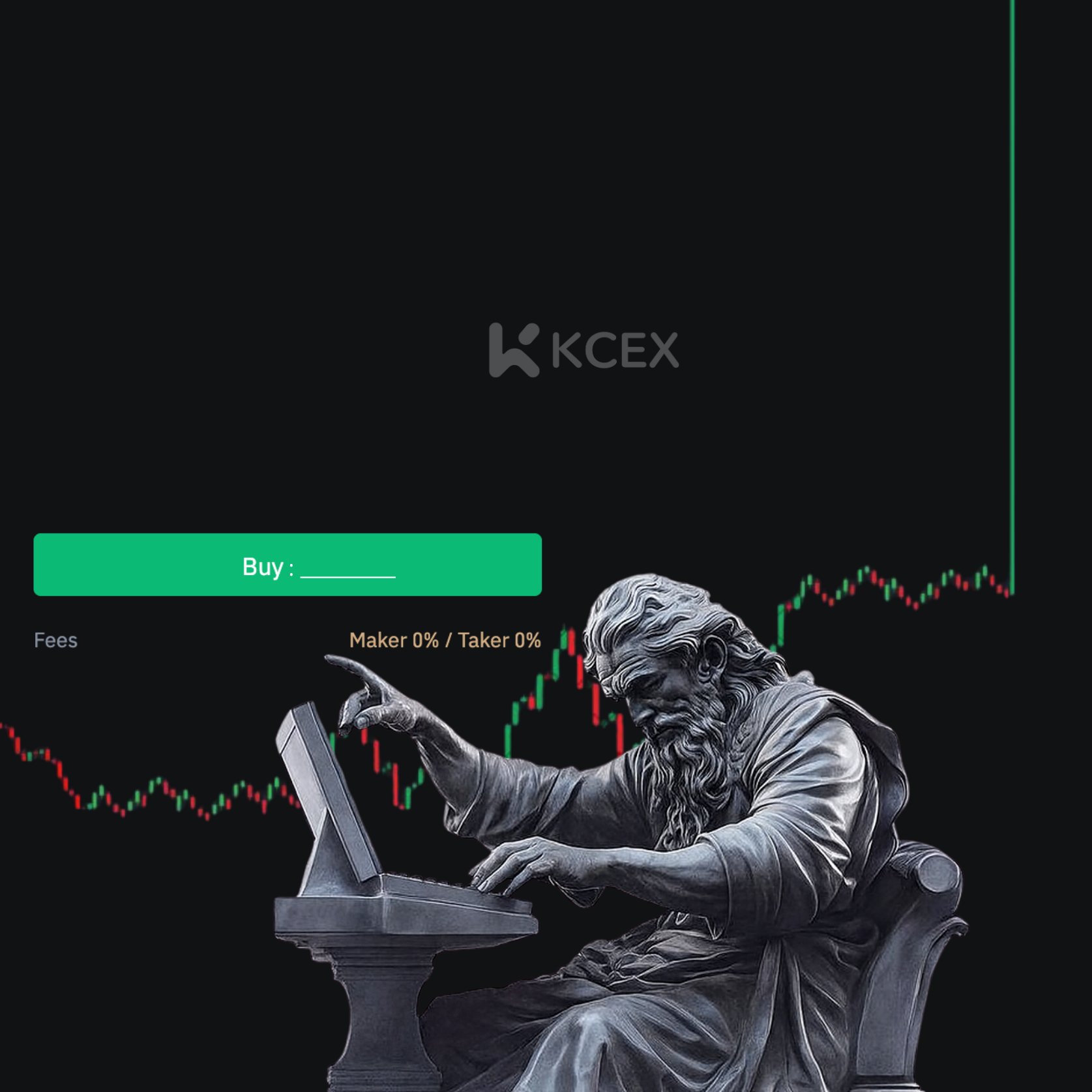 معاملات اسپات بدون کارمزد در کی سی ای ایکس