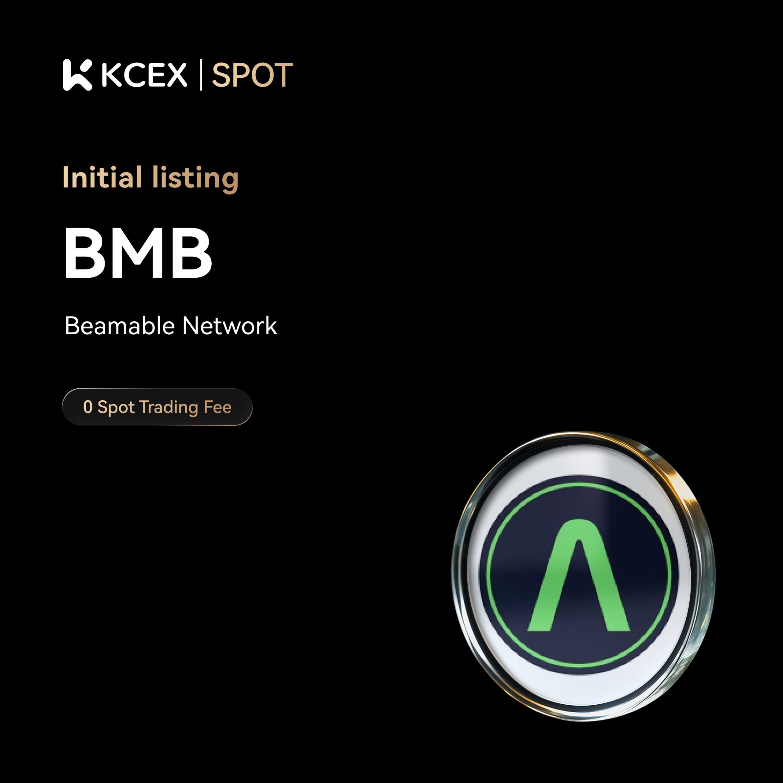 لیست شدن توکن BMB در بازار اسپات صرافی کی سی ای ایکس در نوامبر ۲۰۲۵