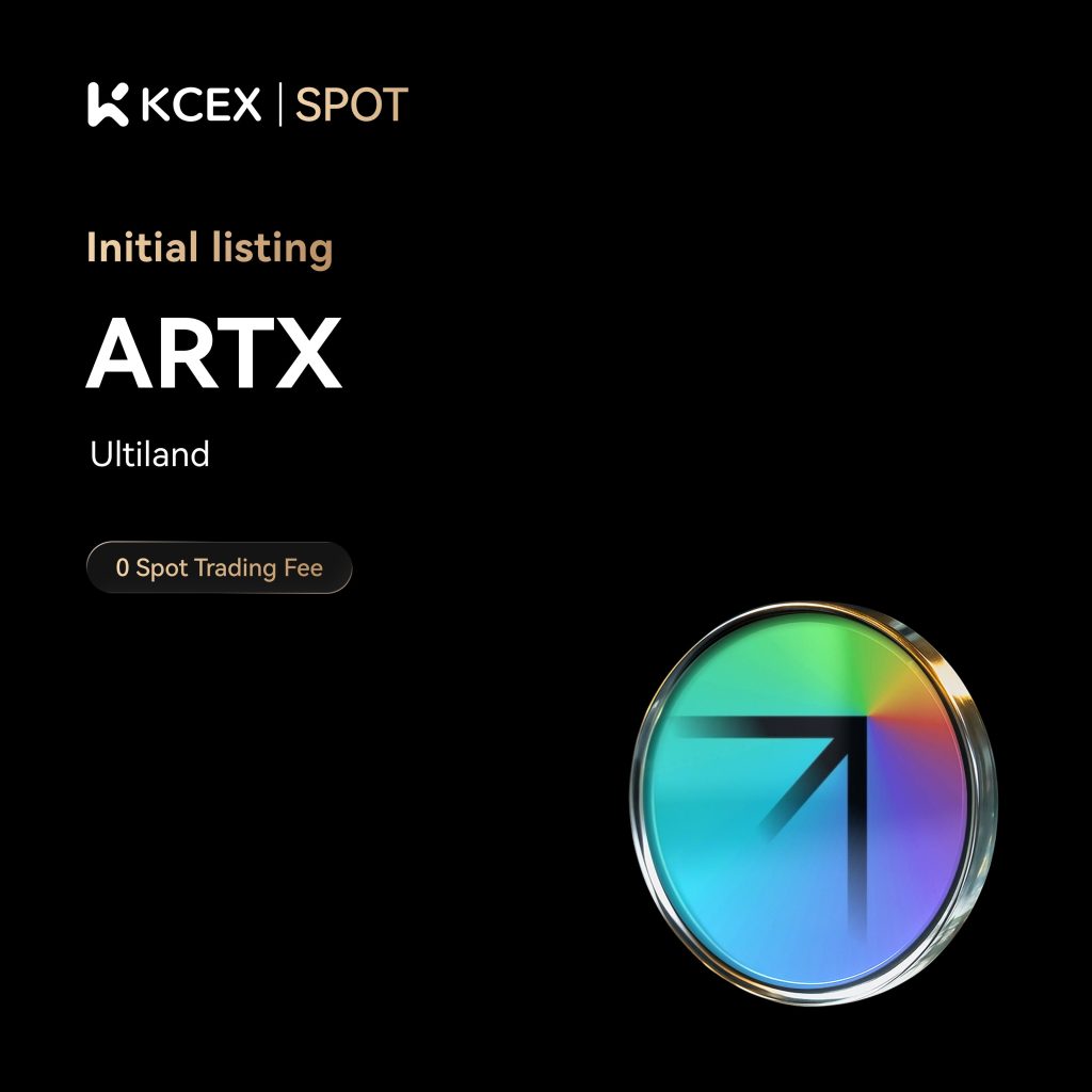 لیست شدن توکن ARTX در بازار اسپات صرافی کی سی ای ایکس