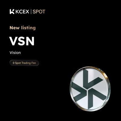لیست شدن توکن VSN در بازار اسپات کی سی ای ایکس در ۲۹ نوامبر ۲۰۲۵