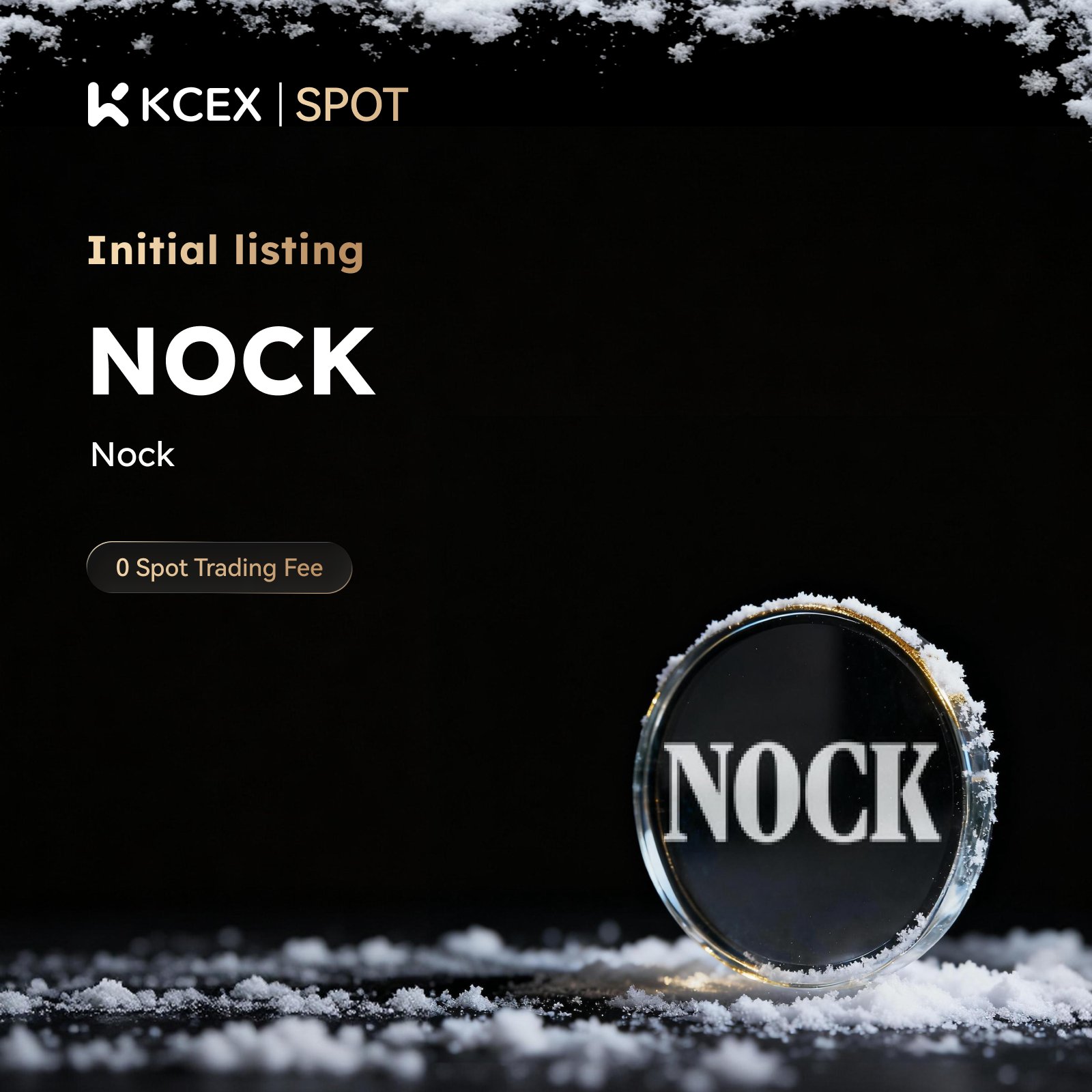 لیست شدن توکن NOCK در صرافی کی سی ای ایکس در ۲۵ دسامبر ۲۰۲۵