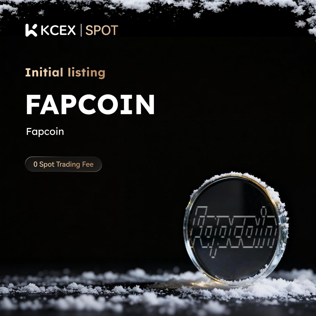 لیست شدن توکن FAPCOIN در صرافی کی سی ای ایکس در ۲۲ آذر ۱۴۰۴