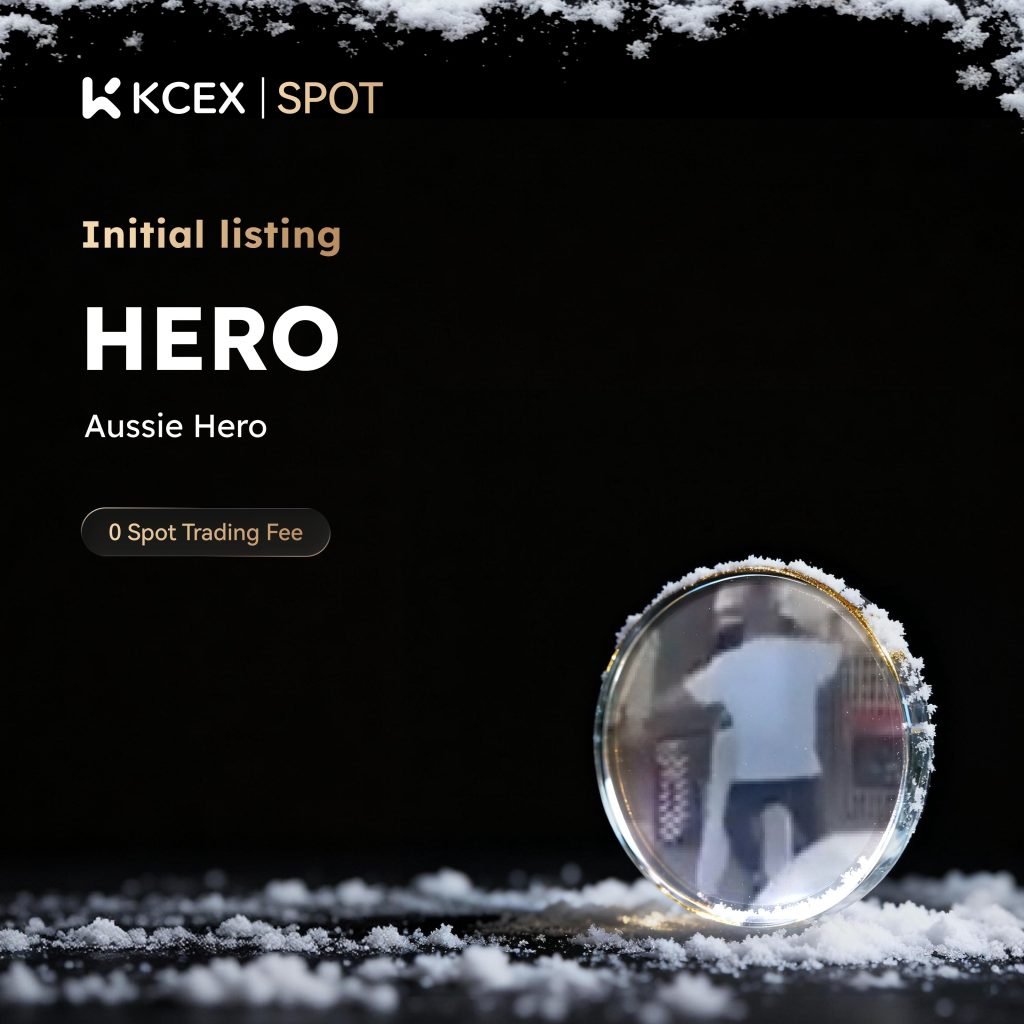 شروع معاملات ارز دیجیتال HERO در بازار صرافی کی سی ای ایکس در آذر ۱۴۰۴