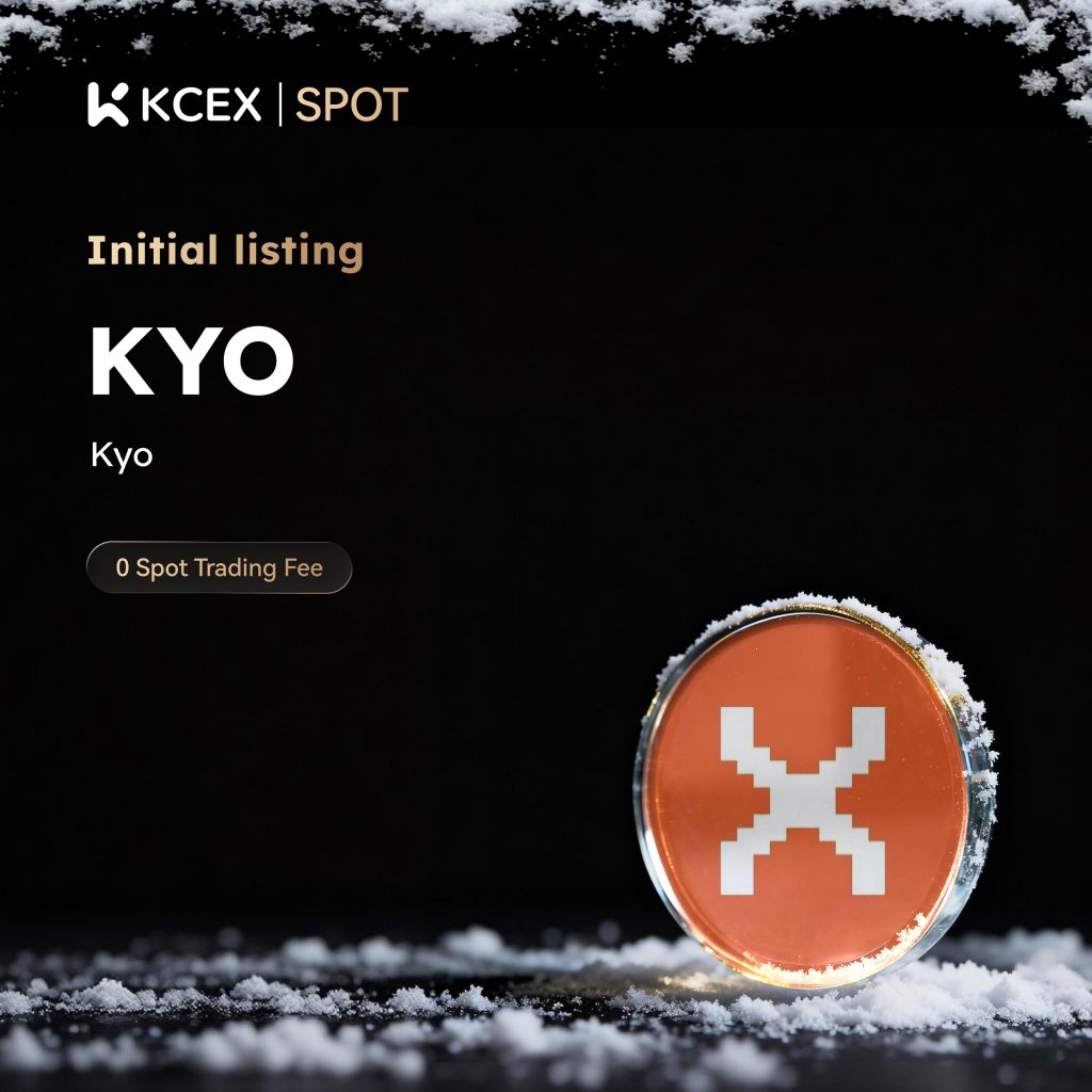 لیست شدن توکن KYO در صرافی کی سی ای ایکس در آذر ۱۴۰۴