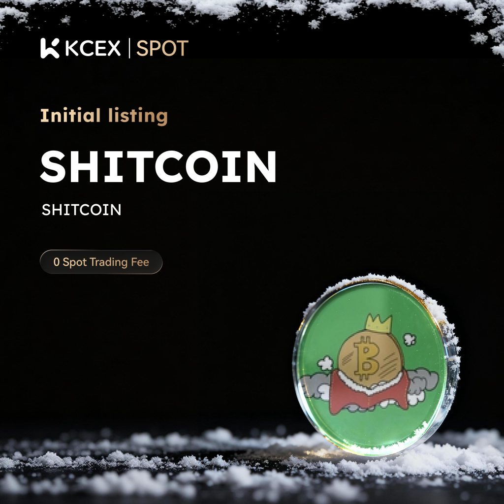 لیست شدن توکن SHITCOIN در بازار اسپات صرافی کی سی ای ایکس در دسامبر ۲۰۲۵
