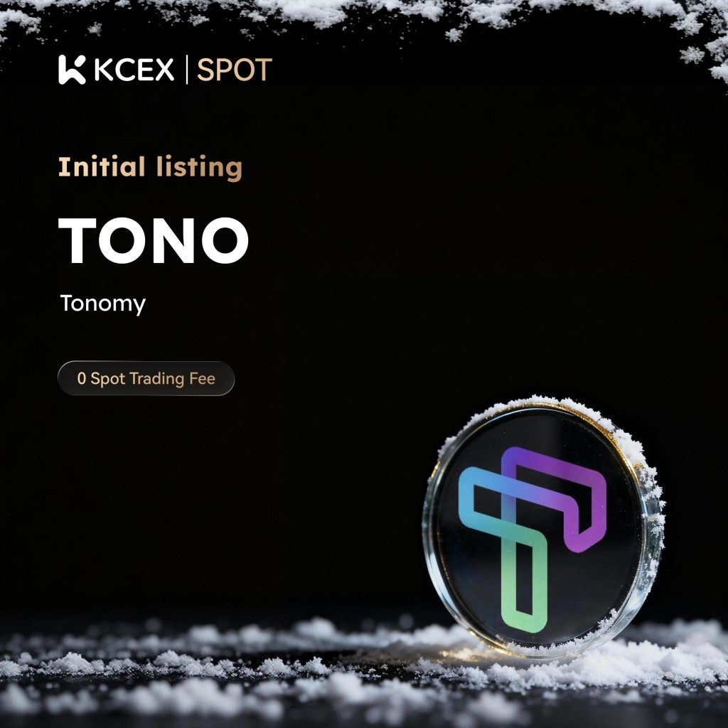 اضافه شدن توکن TONO به بازار صرافی کی سی ای ایکس در آذر ۱۴۰۴
