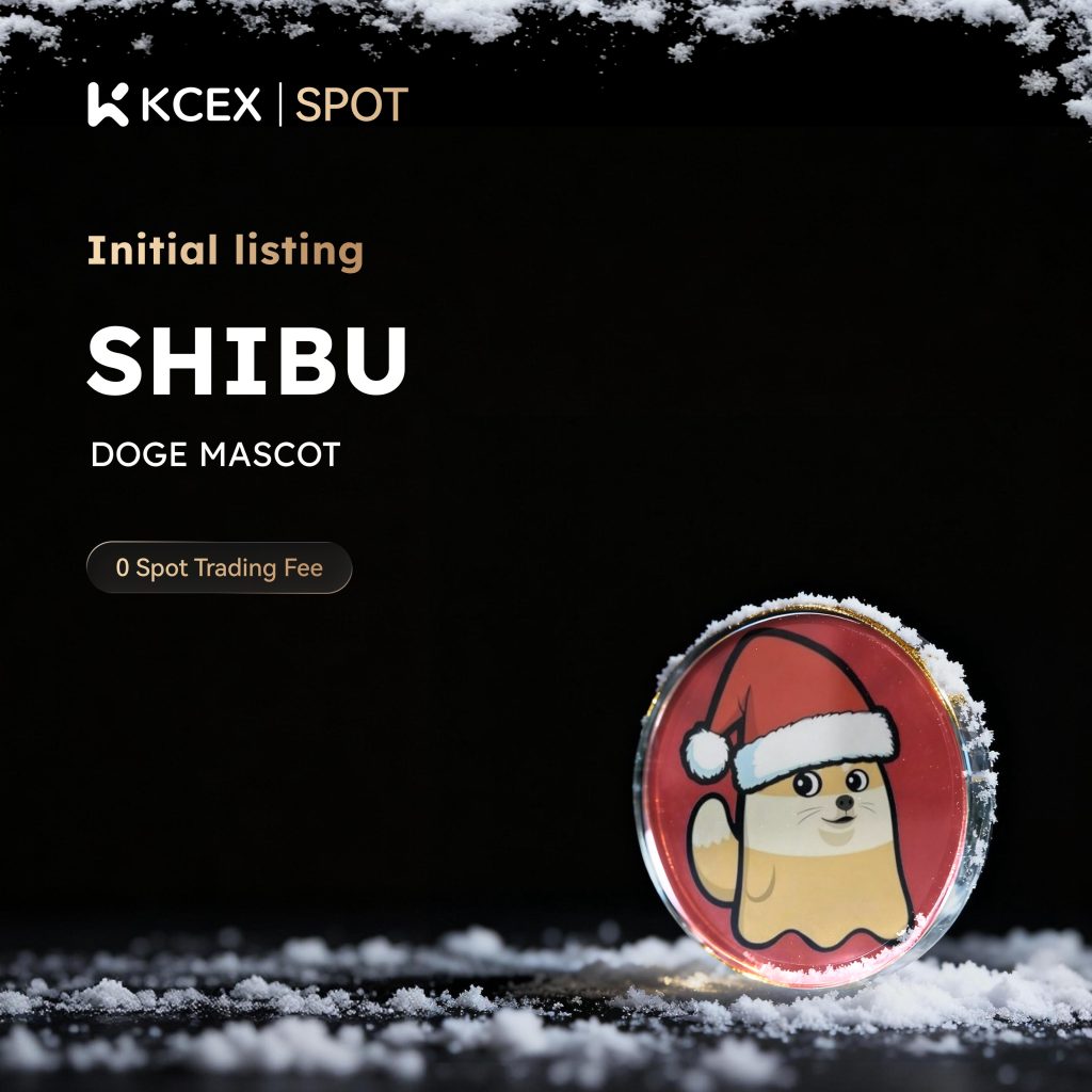 لیست شدن ارز دیجیتال SHIBU در صرافی کی سی ای ایکس در تاریخ ۲۰ آذر ۱۴۰۴