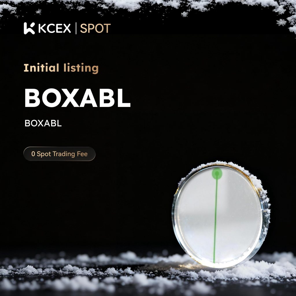 لیست شدن توکن BOXABL در صرافی کی سی ای ایکس در آذر ۱۴۰۴