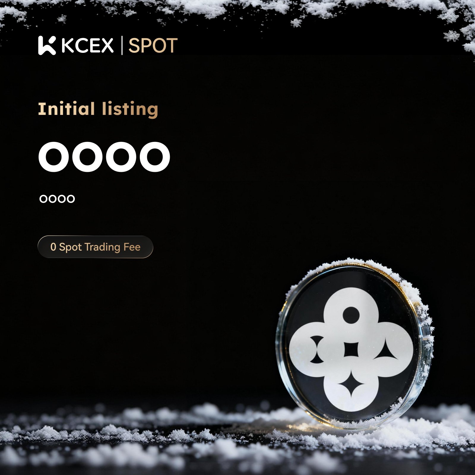 لیست شدن توکن OOOO در صرافی کی سی ای ایکس در دسامبر ۲۰۲۵