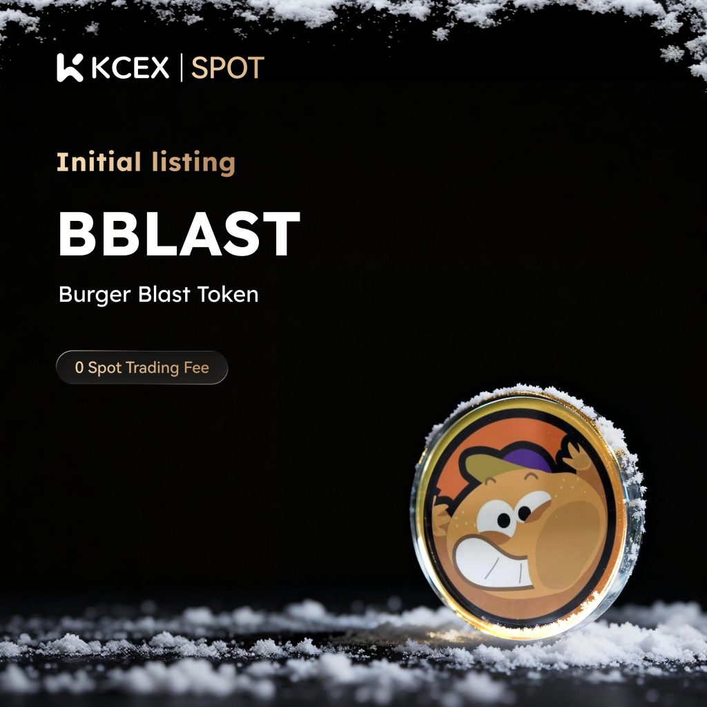 لیست شدن ارز دیجیتال BBLAST در صرافی کی سی ای ایکس در ۲۰ آذر ۱۴۰۴