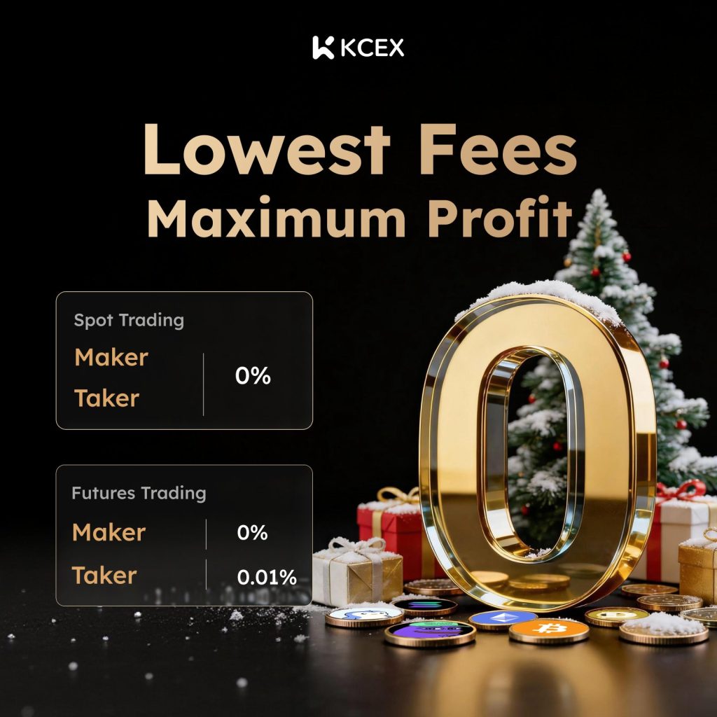 کاهش هزینه‌های معاملات در صرافی کی سی ای ایکس در ژانویه ۲۰۲۶