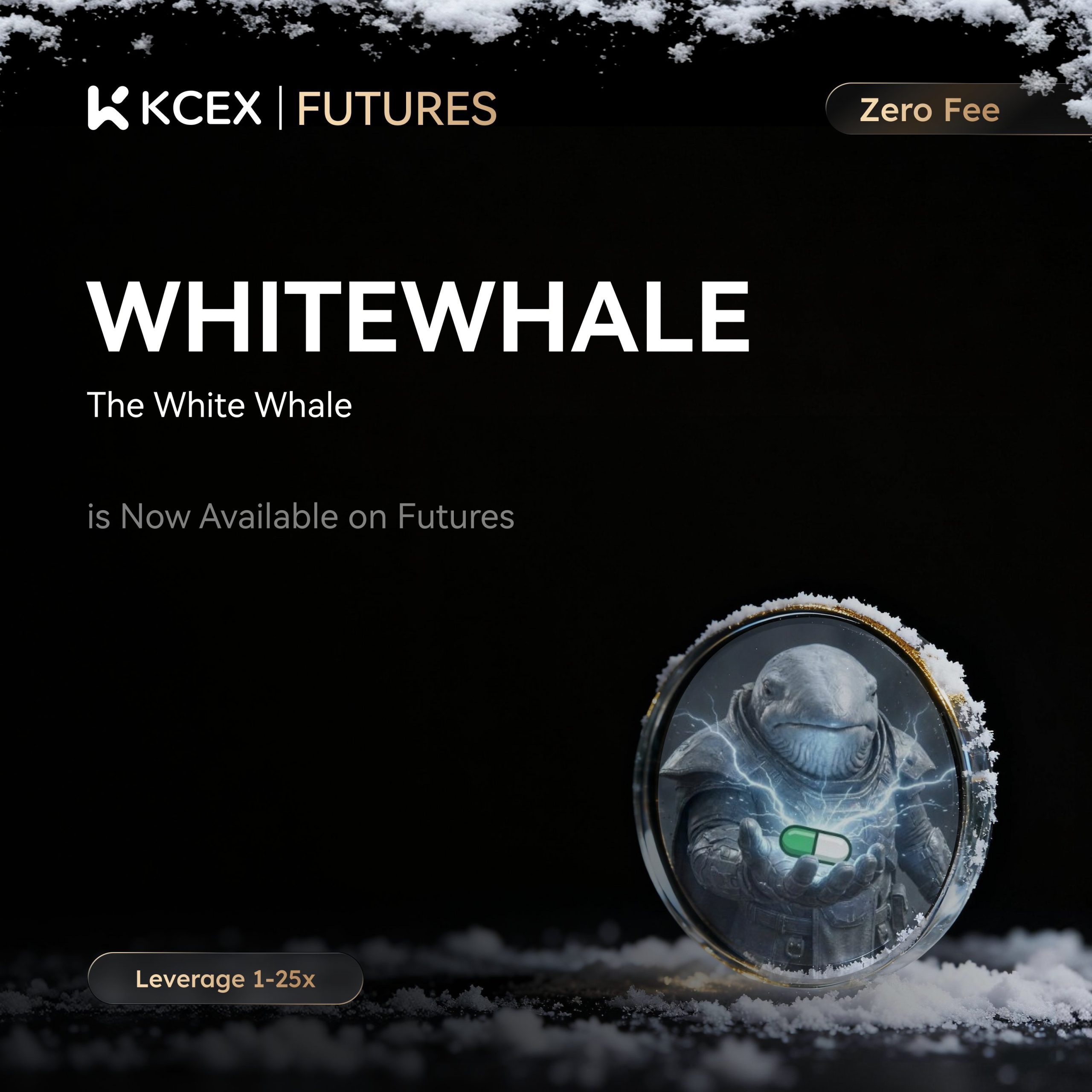 فیوچرز توکن WHITEWHALE در صرافی کی سی ای ایکس