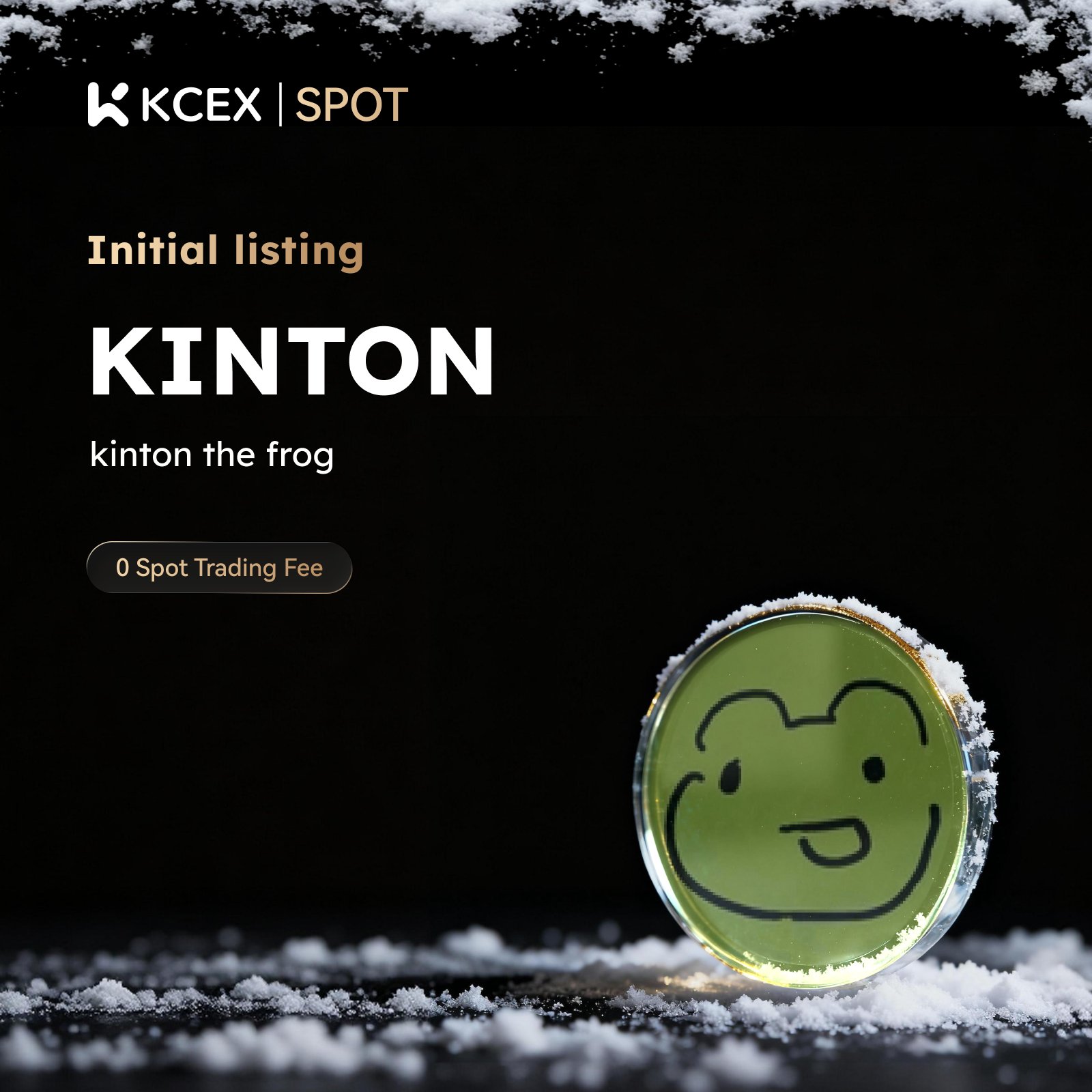 افزودن توکن KINTON به بازار اسپات صرافی کی سی ای ایکس در دی ۱۴۰۴