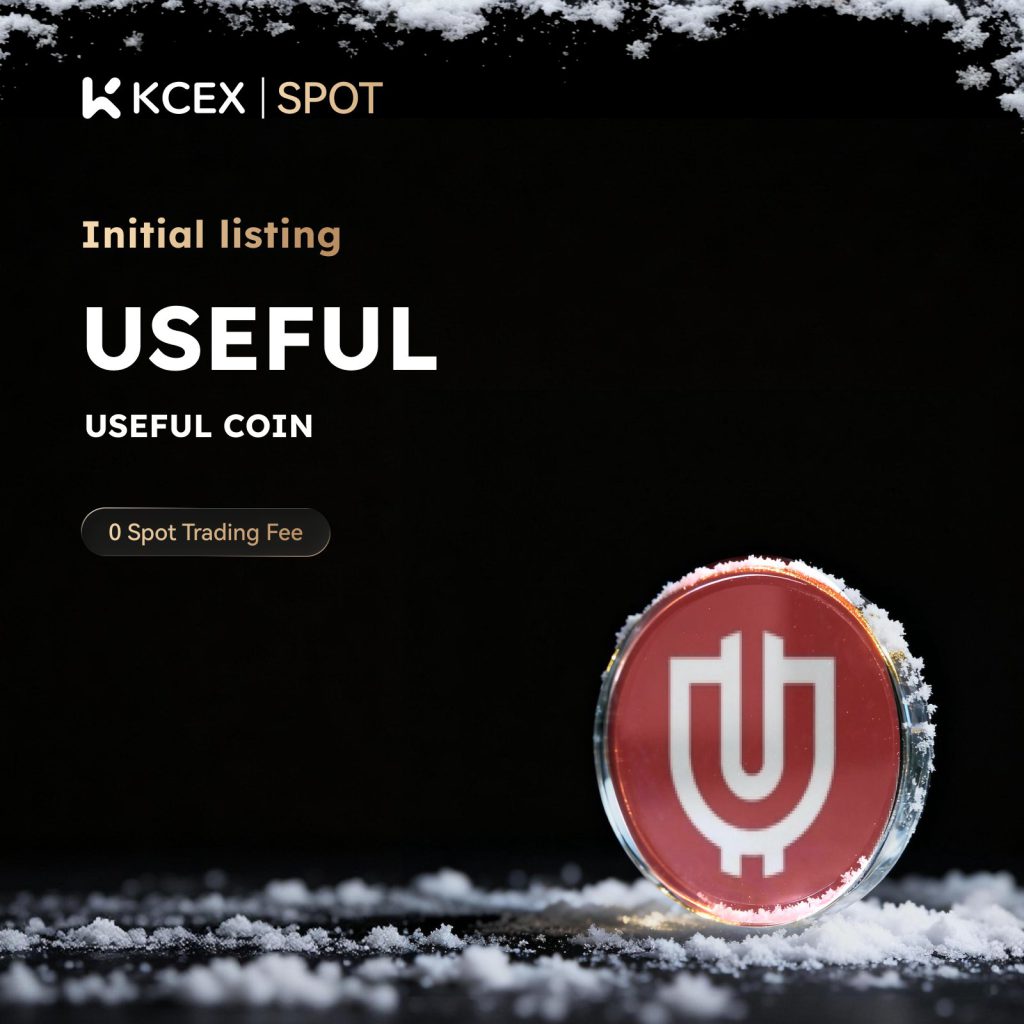 تصویر لیست شدن توکن USEFUL در بازار اسپات صرافی کی‌سی‌اکس